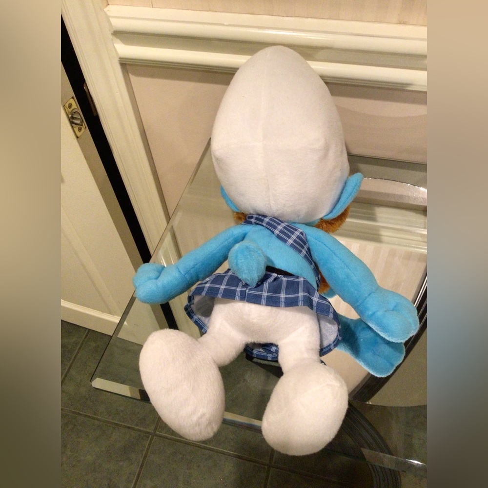 🛍️2 or$35🛍️⬇️Price Dropped ⬇️Gutsy Smurf (Scottish character)plush toy character - Picture 3 of 5